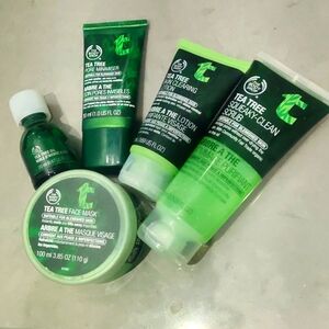 Bodyshop tea tree oil skincare